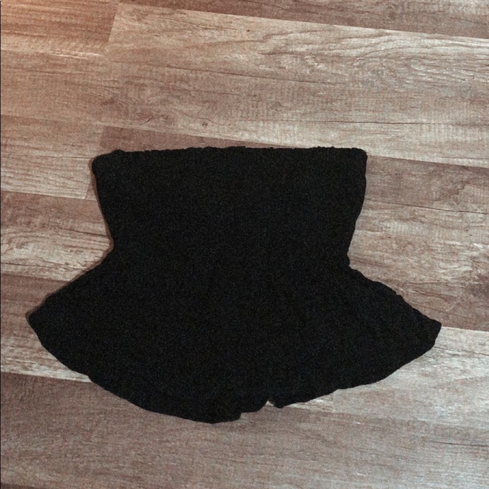 black tube top